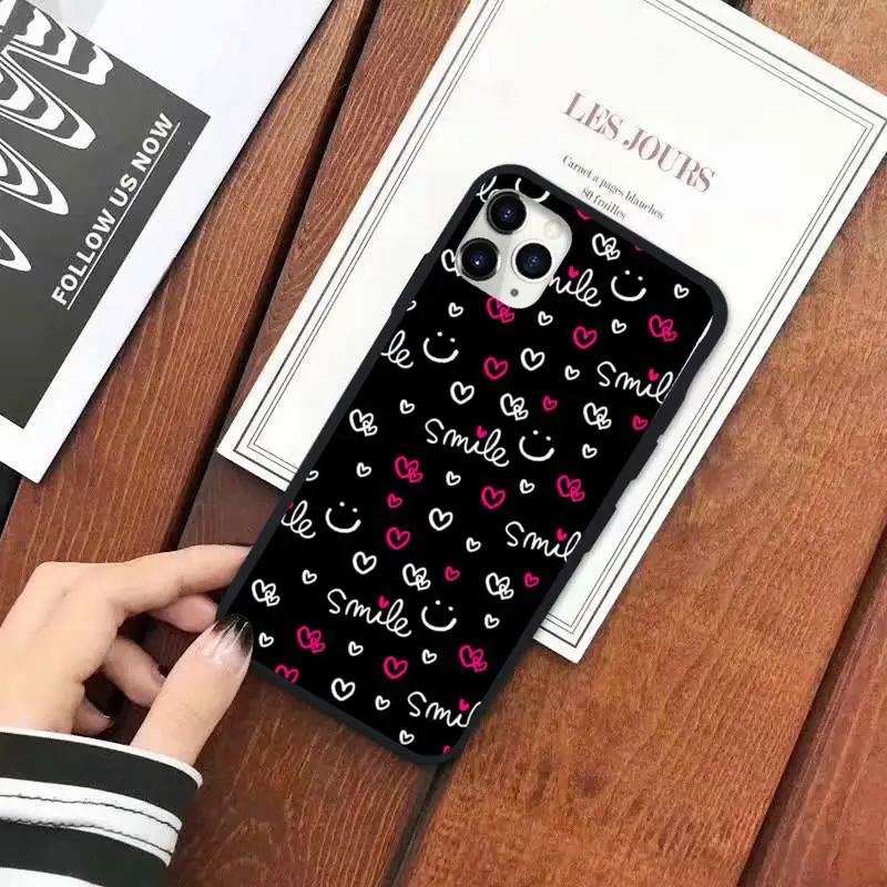 

Heart DIY Printing aesthetics Phone Case for iPhone 11 12 pro XS MAX 8 7 6 6S Plus X 5S SE 2020 XR