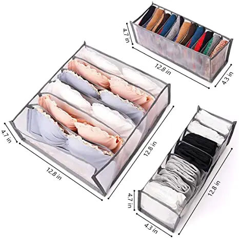 

Underwear storage box socks underwear drawer compartment dormitory household artifact wardrobe underwear storage box
