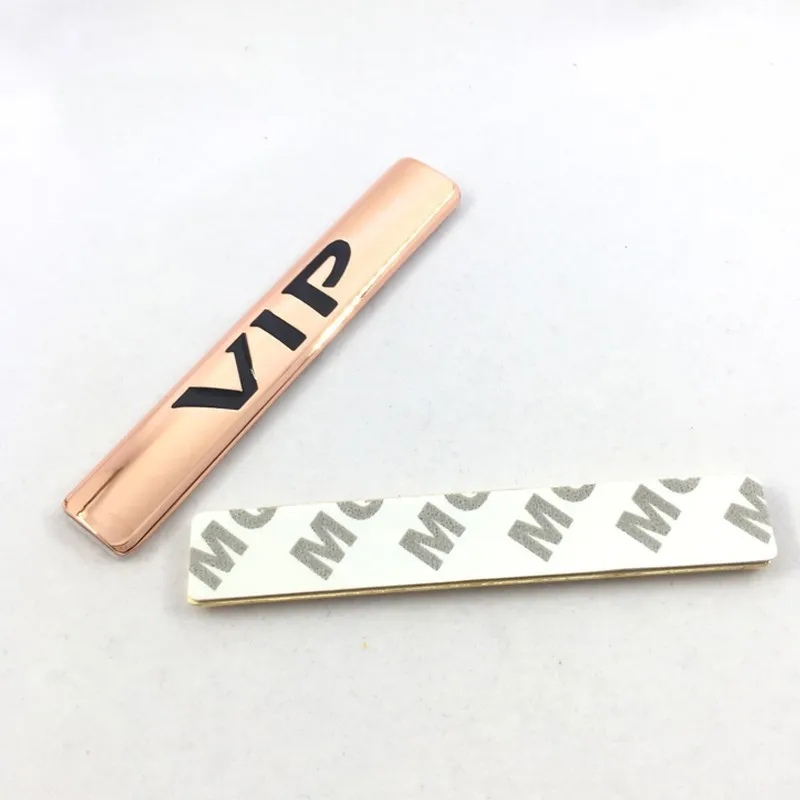 

1 Pair Metal VIP Logo Car Auto Truck Badge Sticker Emblem Decal