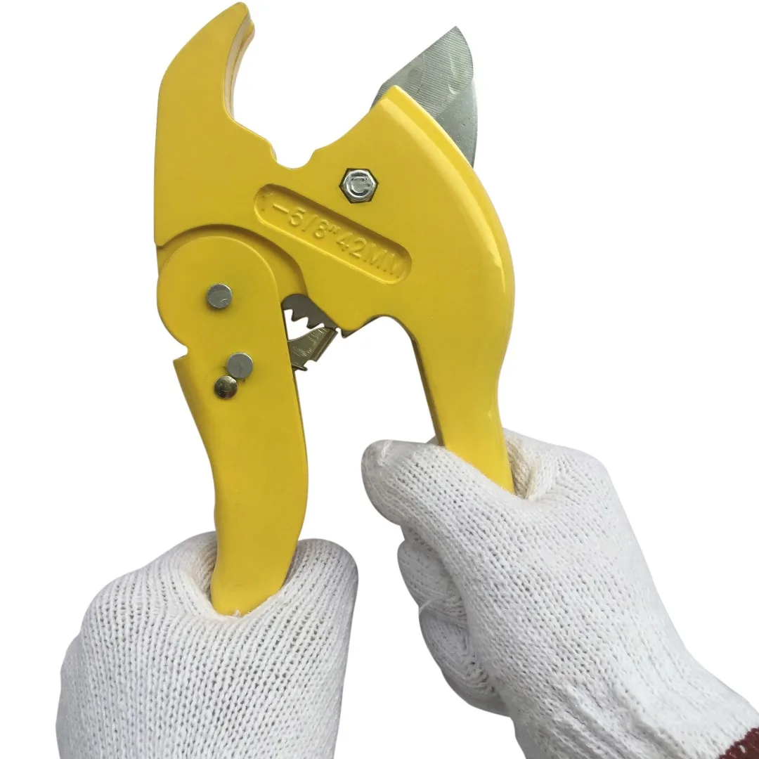 Резак для труб из ПВХ пластиковый шланг алюминиевый резак нож резки трещотка