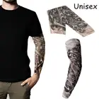 Наружные велосипедные рукава с 3D временным тату-принтом, нарукавники с УФ-защитой, защитные рукава для горных велосипедов