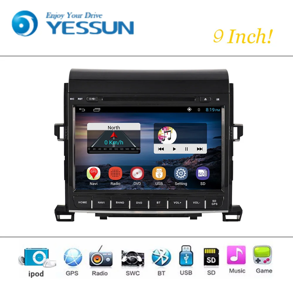 Автомобильный DVD плеер система Wince для Toyota Alphard 2007 2013 Авторадио стерео GPS навигация