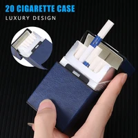20 cigarettes case creative cigarette pack portable cigarette protective case pressure proof cigarette box smoking accessory