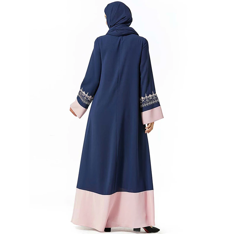 Мусульманское платье Ближний Восток Дубай Стиль Исламская Турция Мода Вышитые