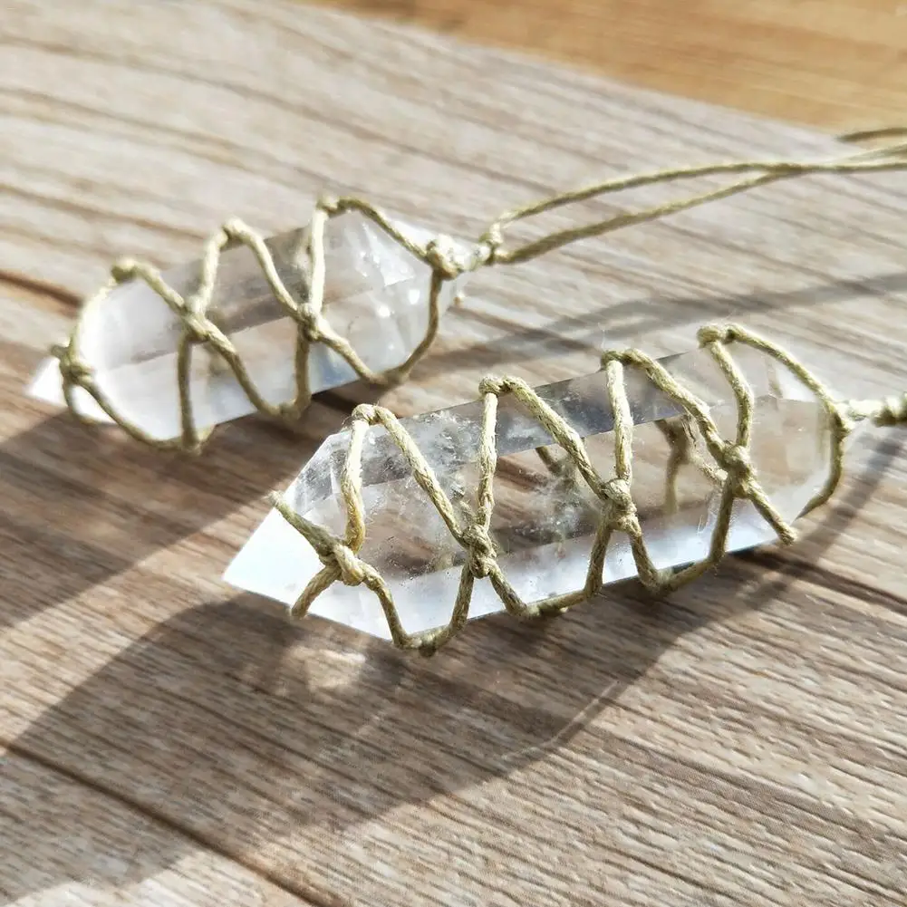 4 5 см двойной наконечник белый кулон из природного кристалла флюорит кварцевый