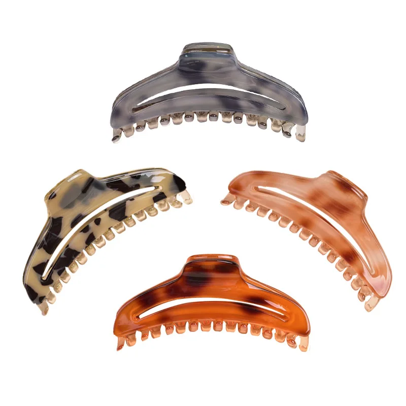 

Hair Claws Hairpins Acrylic Trendy Hair Clip Hair Claw Banana Clip For Women Girl Hair Accessories BG013013