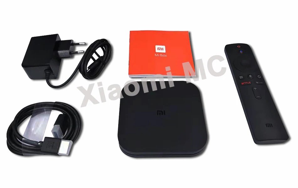 Xiaomi mi коробка S 4K Android 8,1 ТВ Box Android 8,1 2 ГБ+ 8 Гб HD mi 2,0 2,4G/5,8G, Wi-Fi, BT4.2 set top tv Box медиа плеер