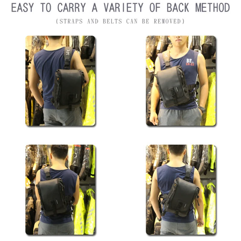 

NEW brand Motorcycle Backpack Chest Bag Casual Waterproof Outdoor Travel Sporting Package Motorbike Riding Shoulder Bags