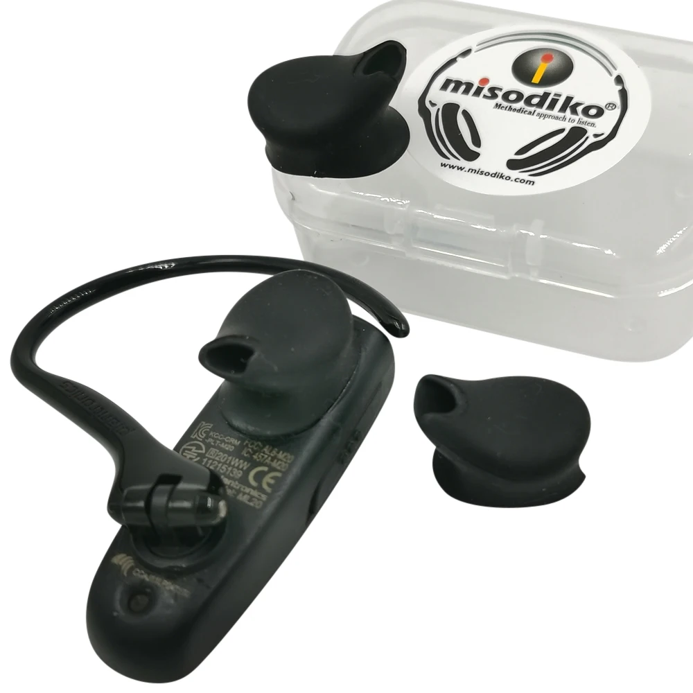 Наушники misodiko eargel совместимые с наушниками Plantronics Explorer 10/ 50/ 55/ 210/ 220/ 230/ 240/ 360 ML20 M50