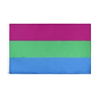 XYFlag 90x150 см ЛГБТ полисексуальный флаг гордости для украшения