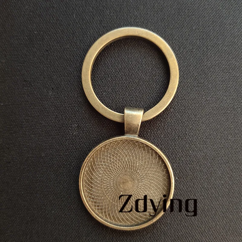 Zdying Религия ювелирные изделия брелок Девы Марии круглый Стекло и детским