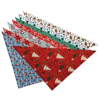 5 20pcs christmas dog bandanas toys sets pet scarf bandana for dog washable bow ties new year cat dog scarf dog accessories