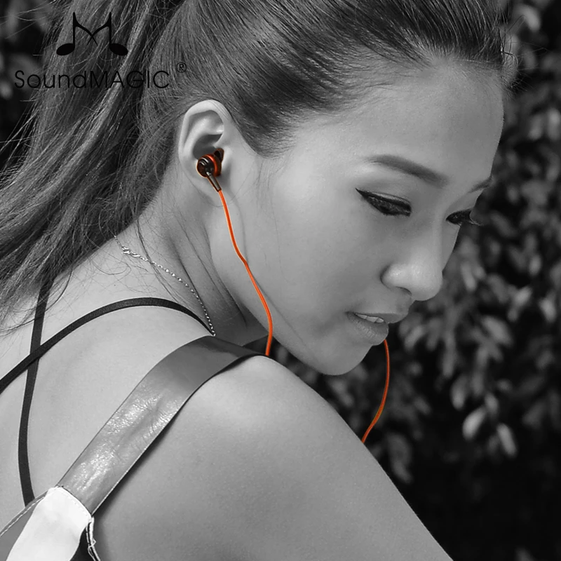 Оригинальные наушники Soundmagic ES18 Hi Fi вкладыши с хорошим шумом удобные для ipod MP3