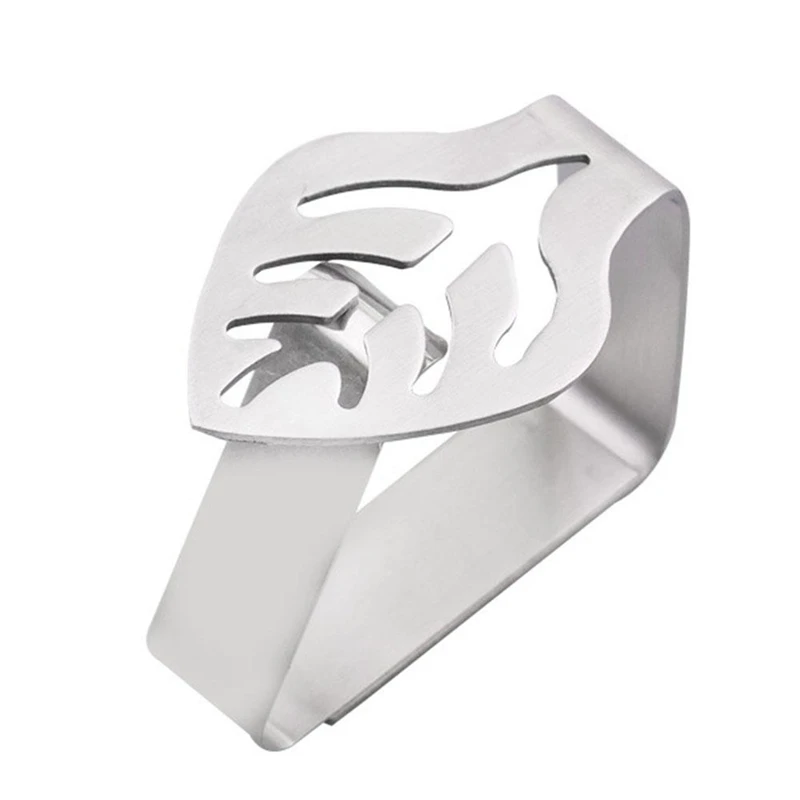 Лидер продаж 4 шт. в наборе зажимы для скатертей из нержавеющей стали свадебные