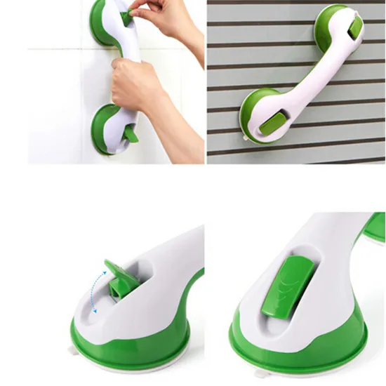Non-Slip Handrail Grap Bar Random Color Bathroom Handle New Super New Grip Safe Mount Holder Hot Suction Suction Cup