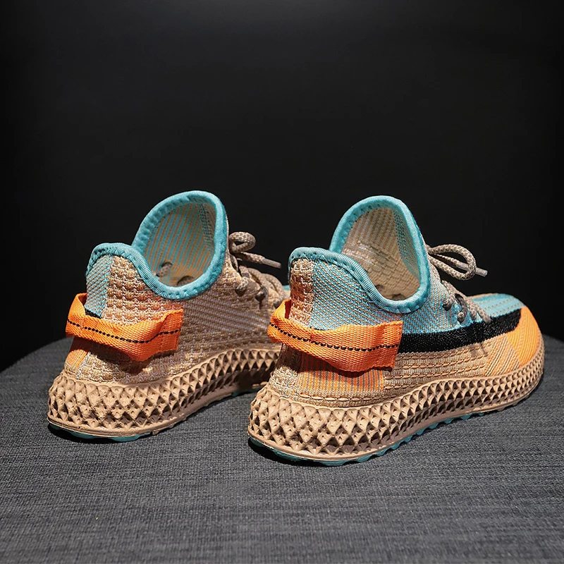 

New Ladies Fashion Casual Shoes Sports Running Shoes Light Breathable Reflective Women's Shoes Trend Walking Shoes Thick Bottom