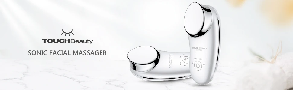 TOUCH beauty новое мини-звуковое устройство для массажа лица, ионная инфузионная Вибрация для лица глубокое очищение спа инструмент для красоты TB-1681