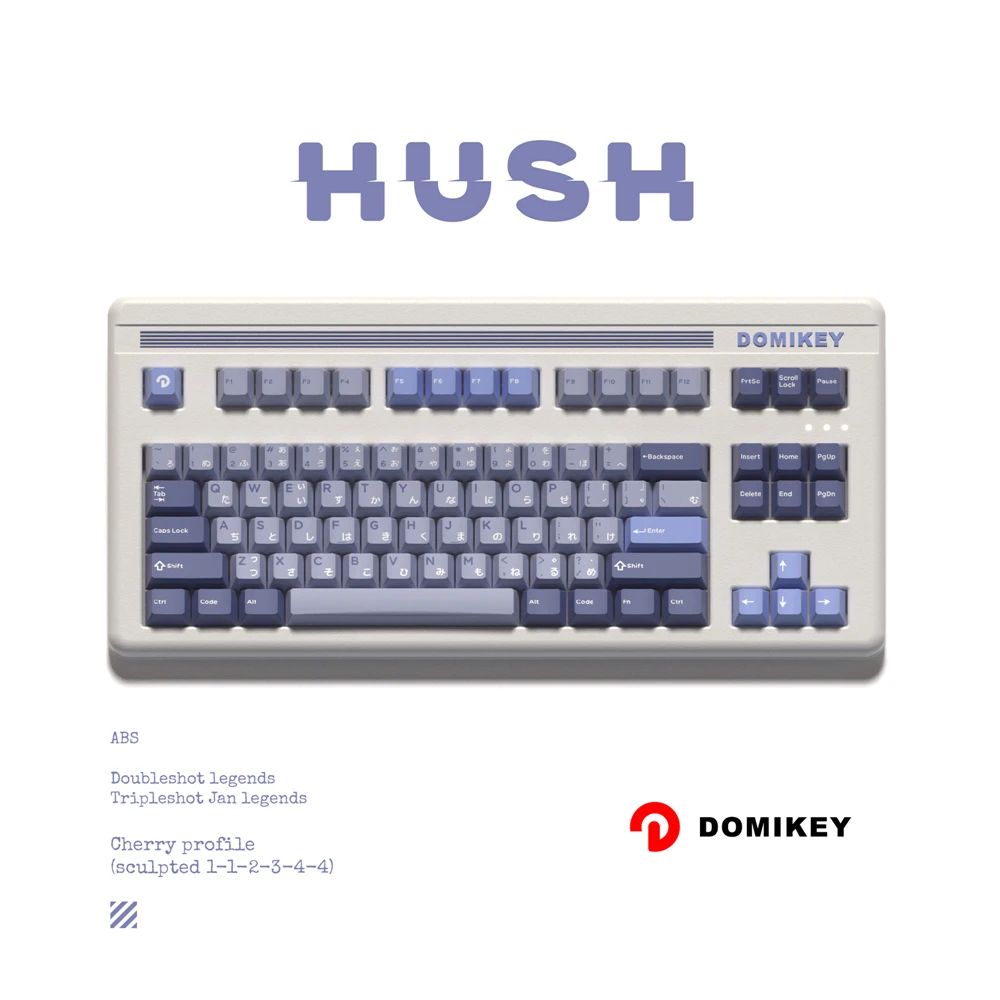 Domikey Hush Deep Sea Cherry Profile abs doubleshot колпачок для ключей фотопокера 87 104 xd64 xd68 xd84 BM60 BM65 BM68