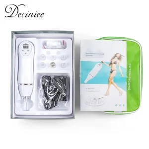 Аппарат для ухода за кожей лица, 6 насадок, Алмазная дермабразия, удаление черных точек, пилинг, уход, массаж, микродермабразия