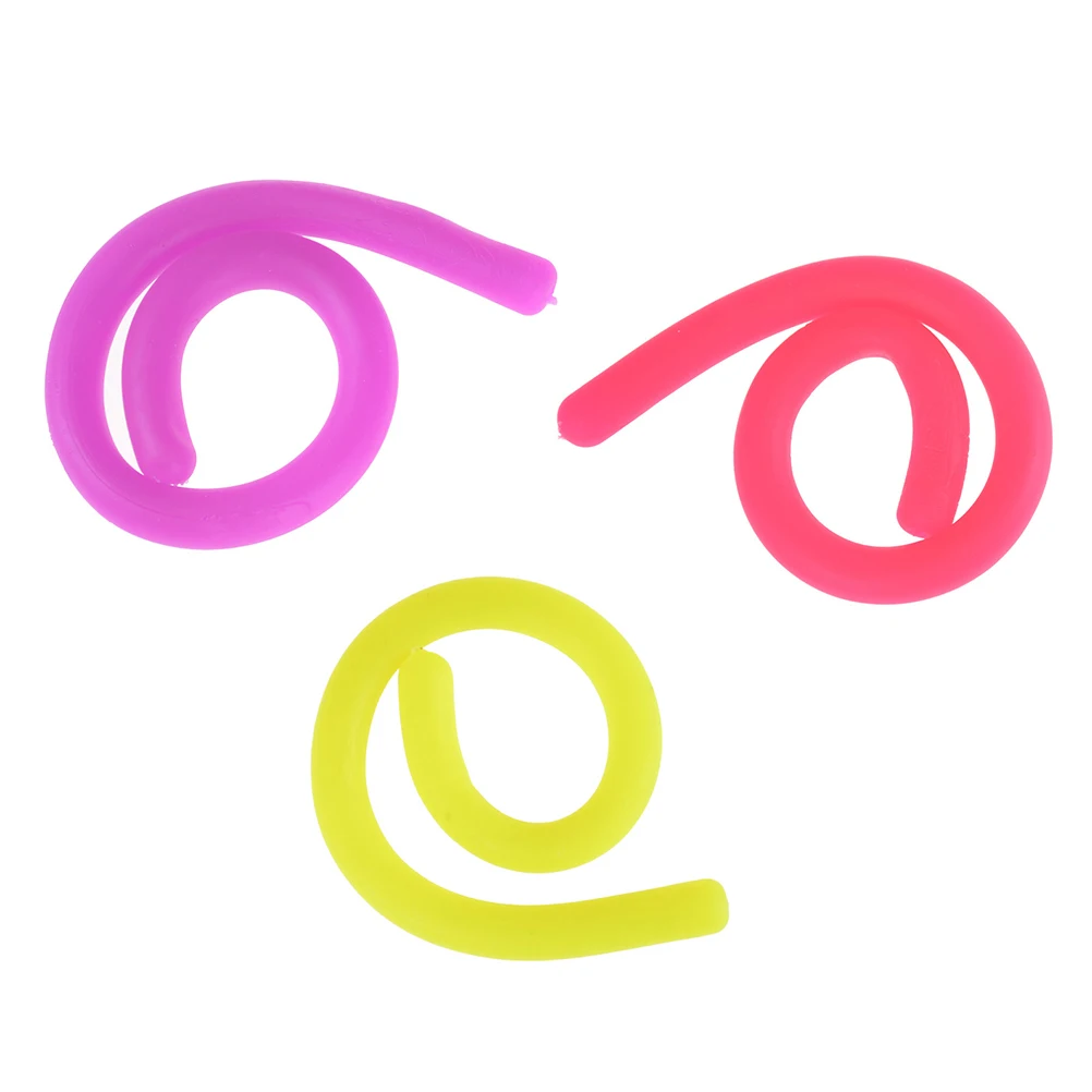 Опциональная стандартная фиджет лапша Аутизм/СДВГ/тревога TPR сдавливаемая