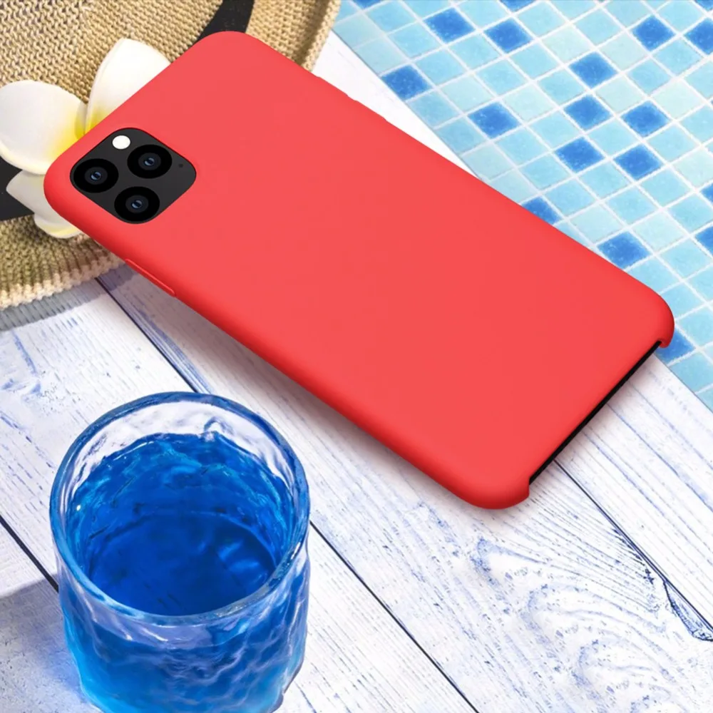 10 шт./лот защитный чехол Nillkin Flex Pure для iphone 11 pro 5,8 дюймов жидкий силиконовый резиновый противоударный чехол для телефона