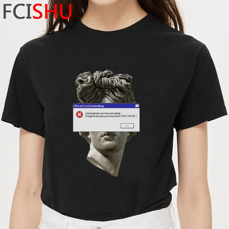 Мужская футболка с принтом Vaporwave летняя забавной графикой в стиле Харадзюку