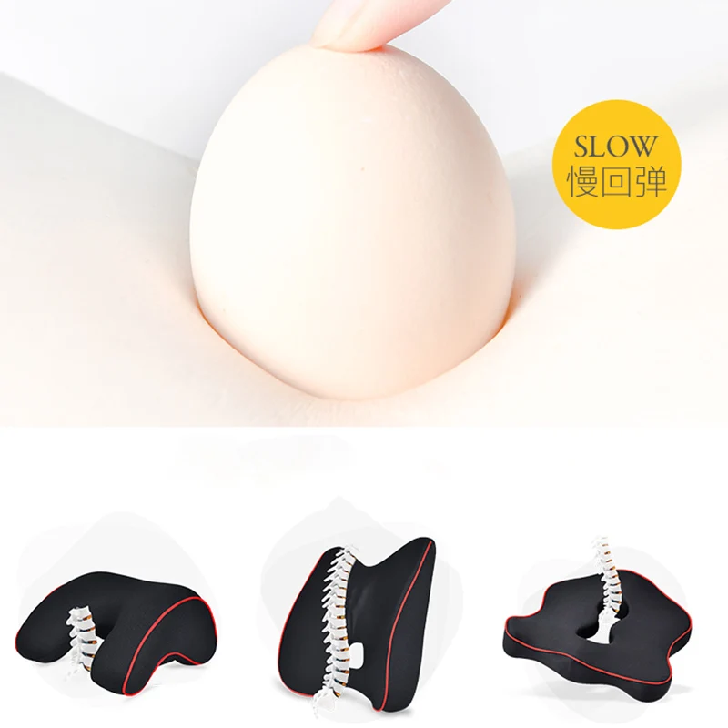 Universal Car Seat Neck Pillow Auto 3D Memory Foam Support Office Headrest Protection Pillows Fills Cushion Accessories Interior |