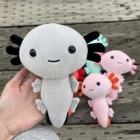 2022 г., Kawayii Axolotl, мультяшная плюшевая игрушка, мягкое животное, Axolotl, плюшевые фигурки, куклы, игрушки для детей, подарки на день рождения, шки