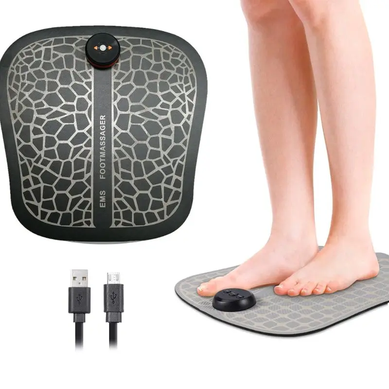 

Portable Electronic Foot Massager Trainers Muscle Stimulator Relaxing Exercise U2JD