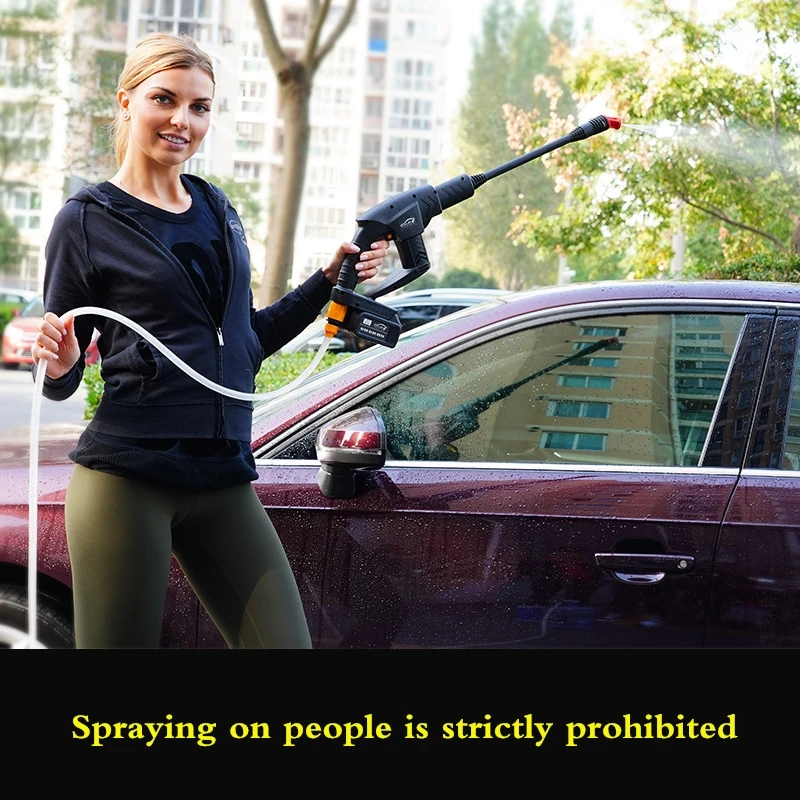 Беспроводная мойка высокого давления для автомобиля пистолет воды портативная