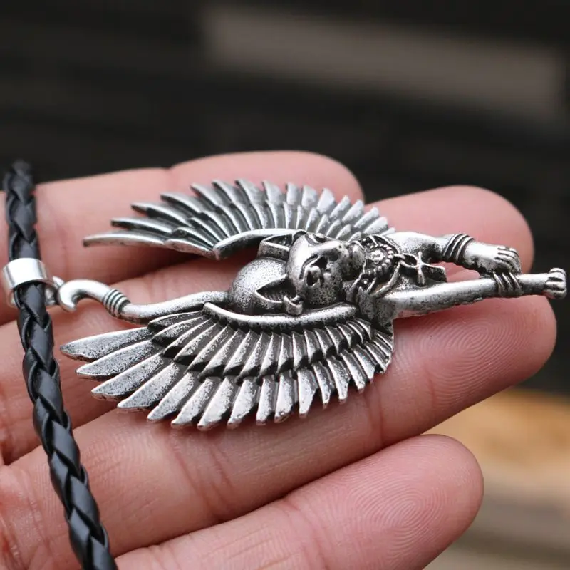 1 шт. статуя баскетта из древнего Египта ожерелье с подвеской в виде кошки