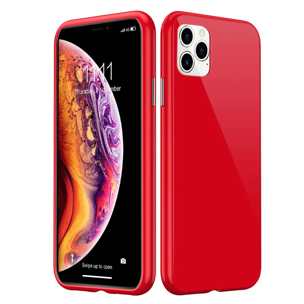 Красный Магнитный стеклянный чехол FLOVEME для iPhone 11 Pro Max, чехол для iPhone XR X XS Max, чехол для iPhone 7, 8 Plus, магнитный чехол для телефона - Цвет: Красный