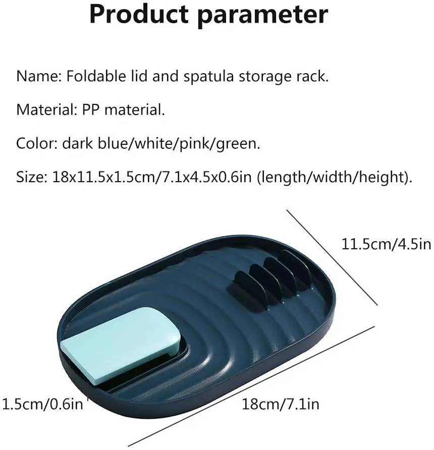 Kitchen Spoon Holders Commodity Shelf Pot Cover Rest Chopsticks Holder Household Plastic Storage Rack | Дом и сад