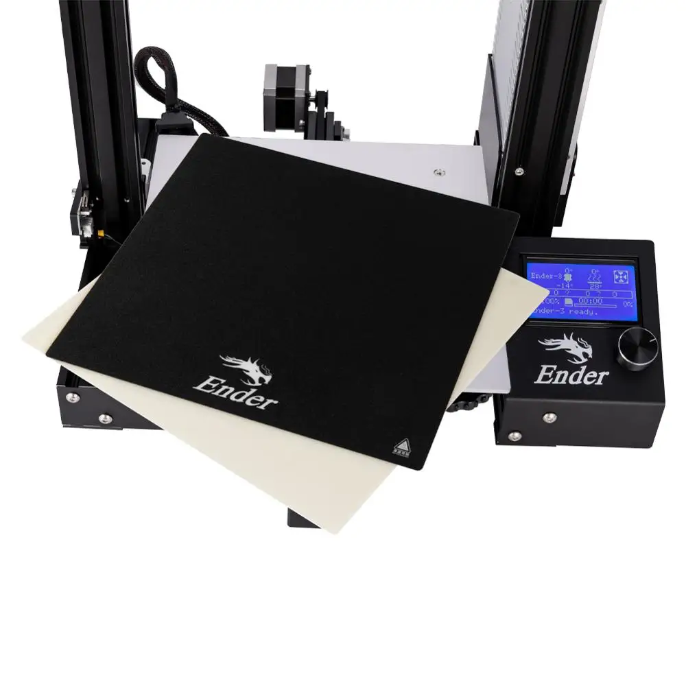 3D принтер Creality Ender 3 съемная Стекловолоконная сборная пластина с подогревом