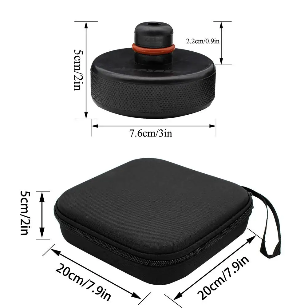 4x car rubber jack pad lifting point adapter tool storage case non slip support frame protector for tesla model x y s 3 black free global shipping