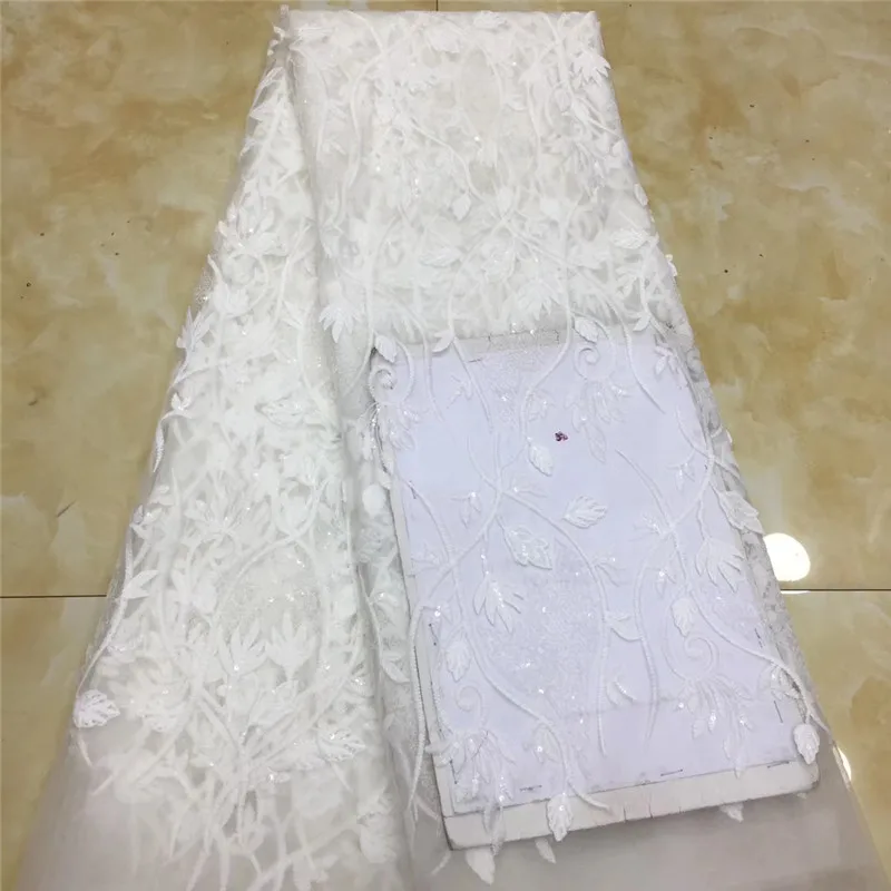 2019 французский нигерийский Тюль кружевная ткань Высокое качество африканская