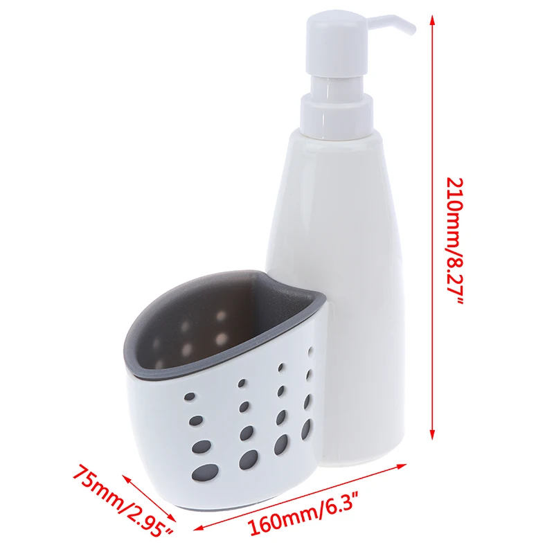 Контейнер для хранения жидкого моющего средства губка сушки мыла 2 в 1|Переносные