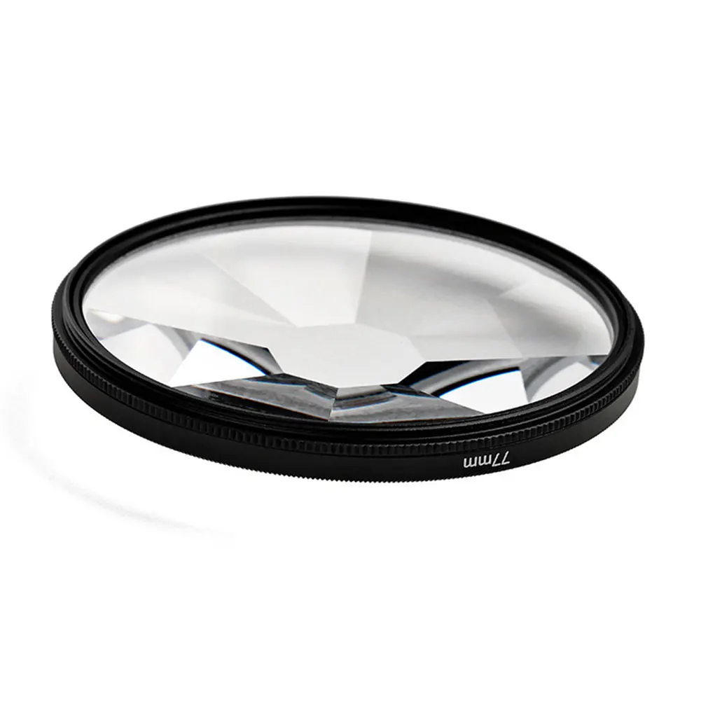 

77 мм Прочный размытый передний план для SLR Аксессуары фильтр для камеры легкая установка прозрачный портативный практичный эффект Octa Prism Lens