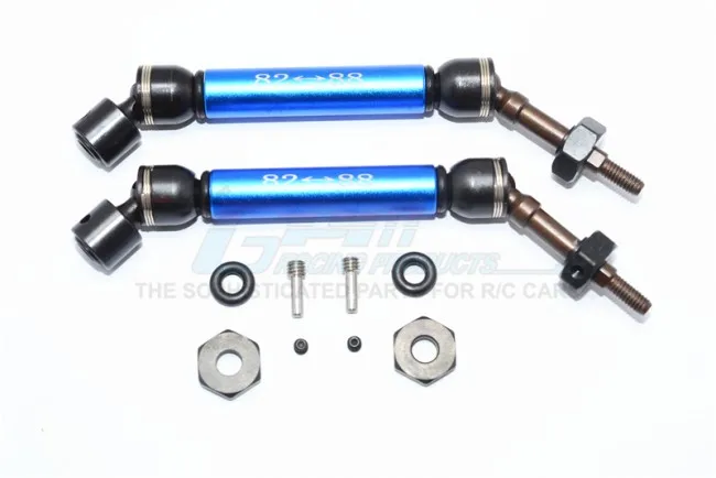 GPM STEEL+ALUMINIUM REAR CVD DRIVE SHAFT WITH 12MMX6MM WHEEL HEX For TRAXXAS RUSTLER VXL 37076-3 RC Upgrade | Игрушки и хобби