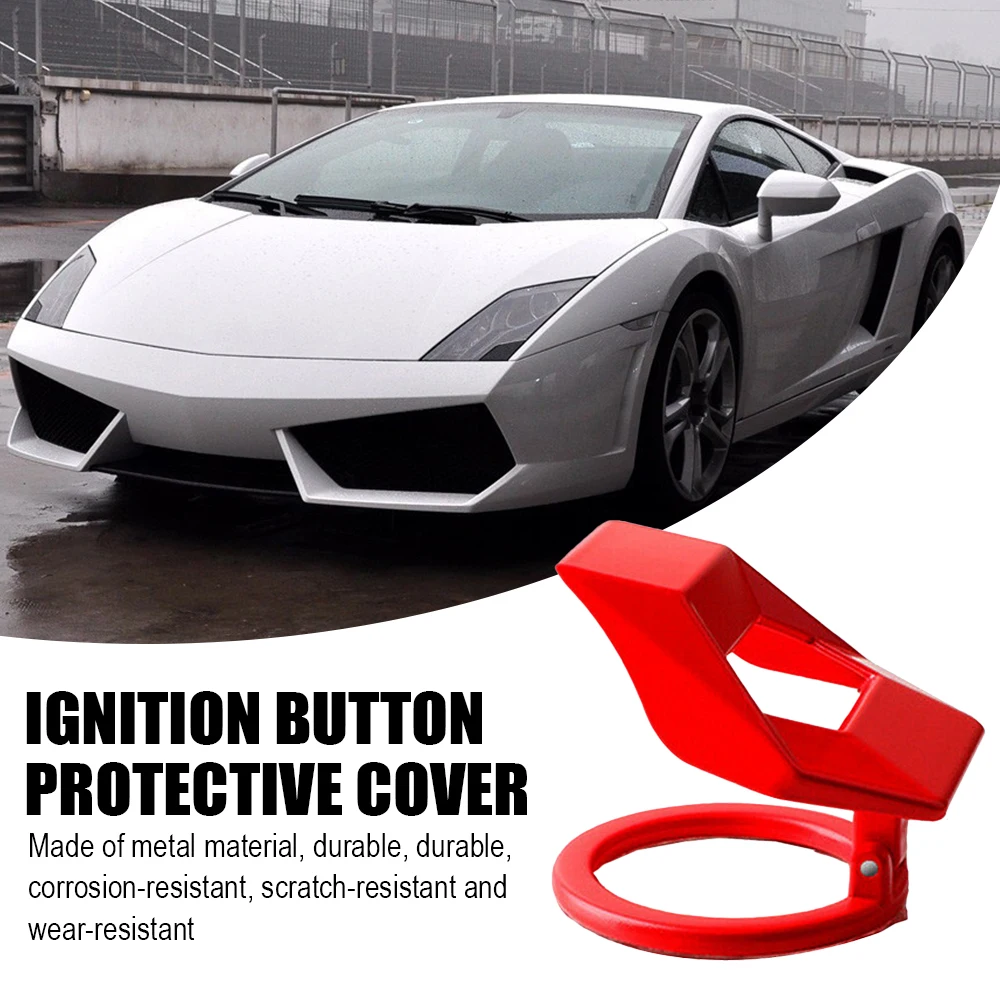 

Universal Car Engine Start Stop Push Button Switch Decor Cover Car Accessories