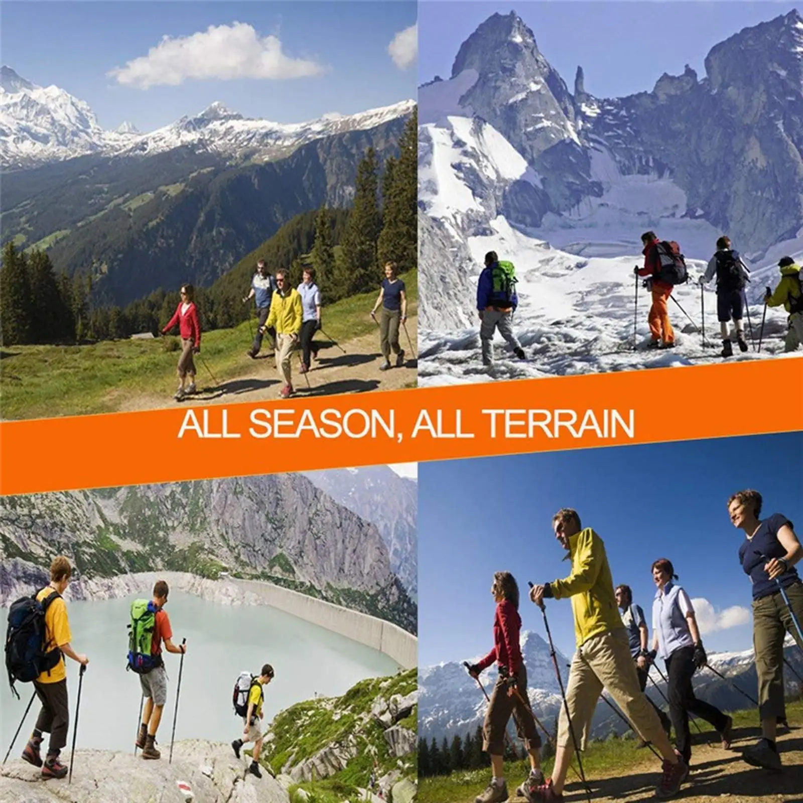 Satılık Katlanır Ayarlanabilir Baston Yürüyüş Yürüme bastonu Dayanıklı Katlanabilir Kamışı