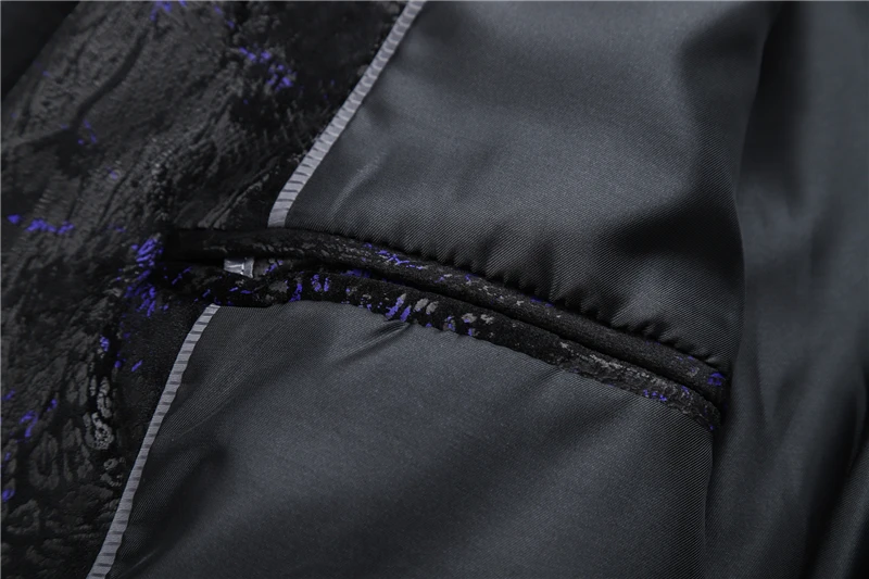 Мужской блейзер с цветочным принтом приталенный мужской пиджак новая мода