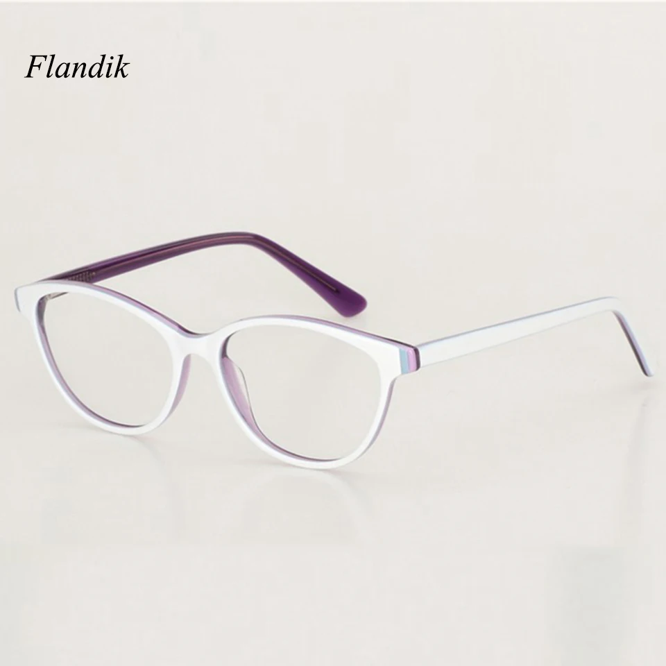 Оптические очки для близорукости ацетатная оправа мальчиков и девочек розовая