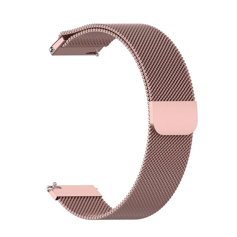 

20mm Wristband For Xiaomi Mijia Quartz Watch Strap Strong Magnetic Replace Band Milanese Stainless Steel Bracelet Belt