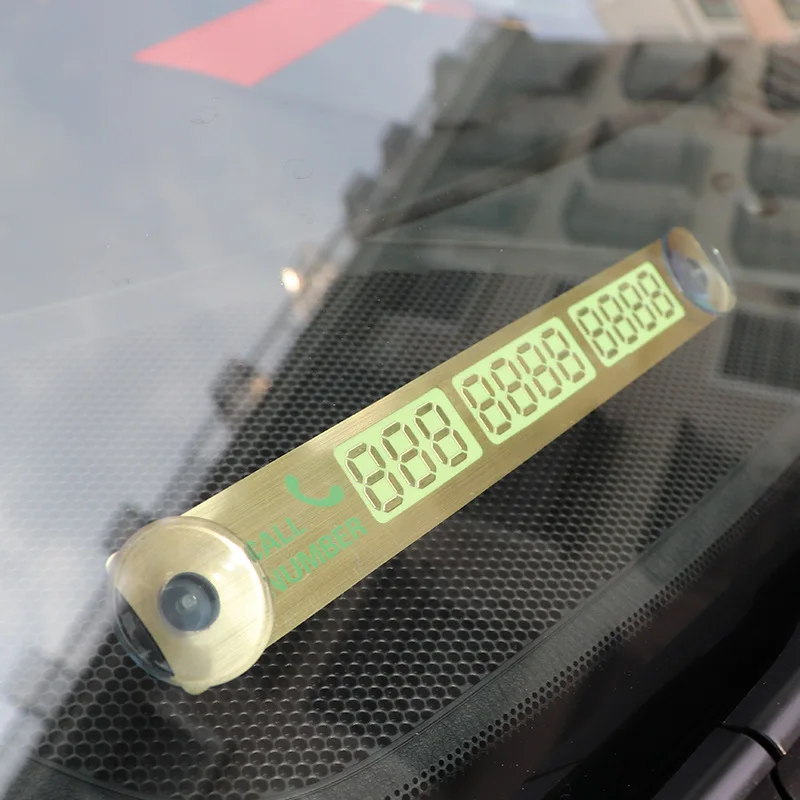 Доска для автомобильной деятельности ABS владелец мобильный телефон номер