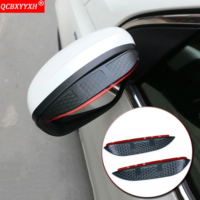 

Car Rearview Mirror Eyebrow Rain Gear Shield Anti-rain Cover Accessories For Geely ICON Coolray Perface Atlas Tugella 2016-2022