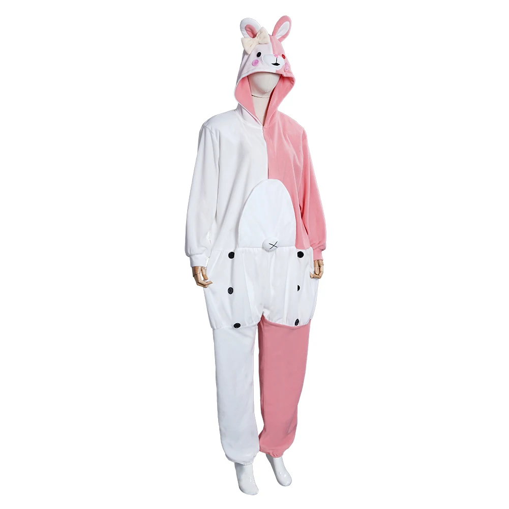 Костюмы для косплея Danganronpa Dangan Ronpa Monokuma и Monomi комбинезон пижама одежда сна |