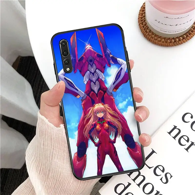 

Evangelion Phone Case For Huawei Mate 30 Pro P20 P30 P40 pro lite Y7 Y6 2019 case for Honor 8X 8A 10 20lite 10i