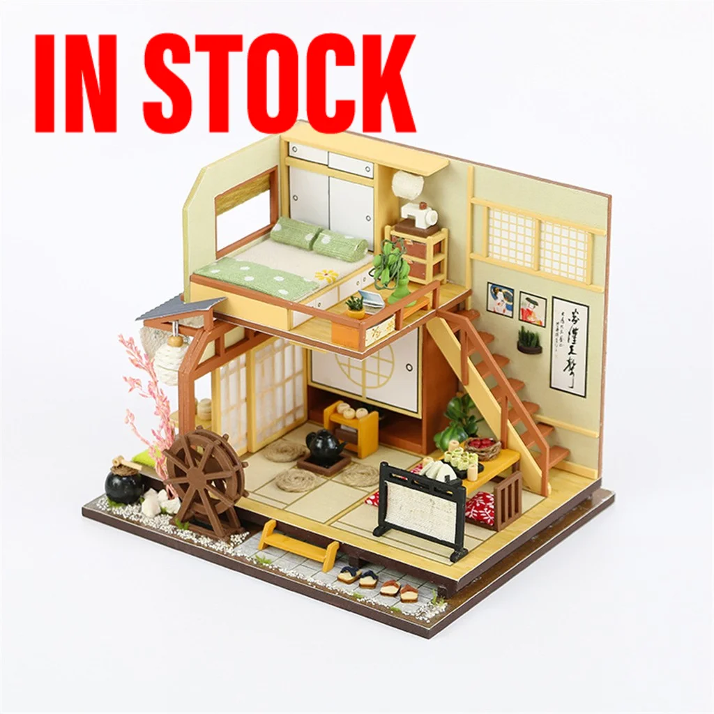 3D Дерево DIY Форест время миниатюрный кукольная мебель творческая гостиная