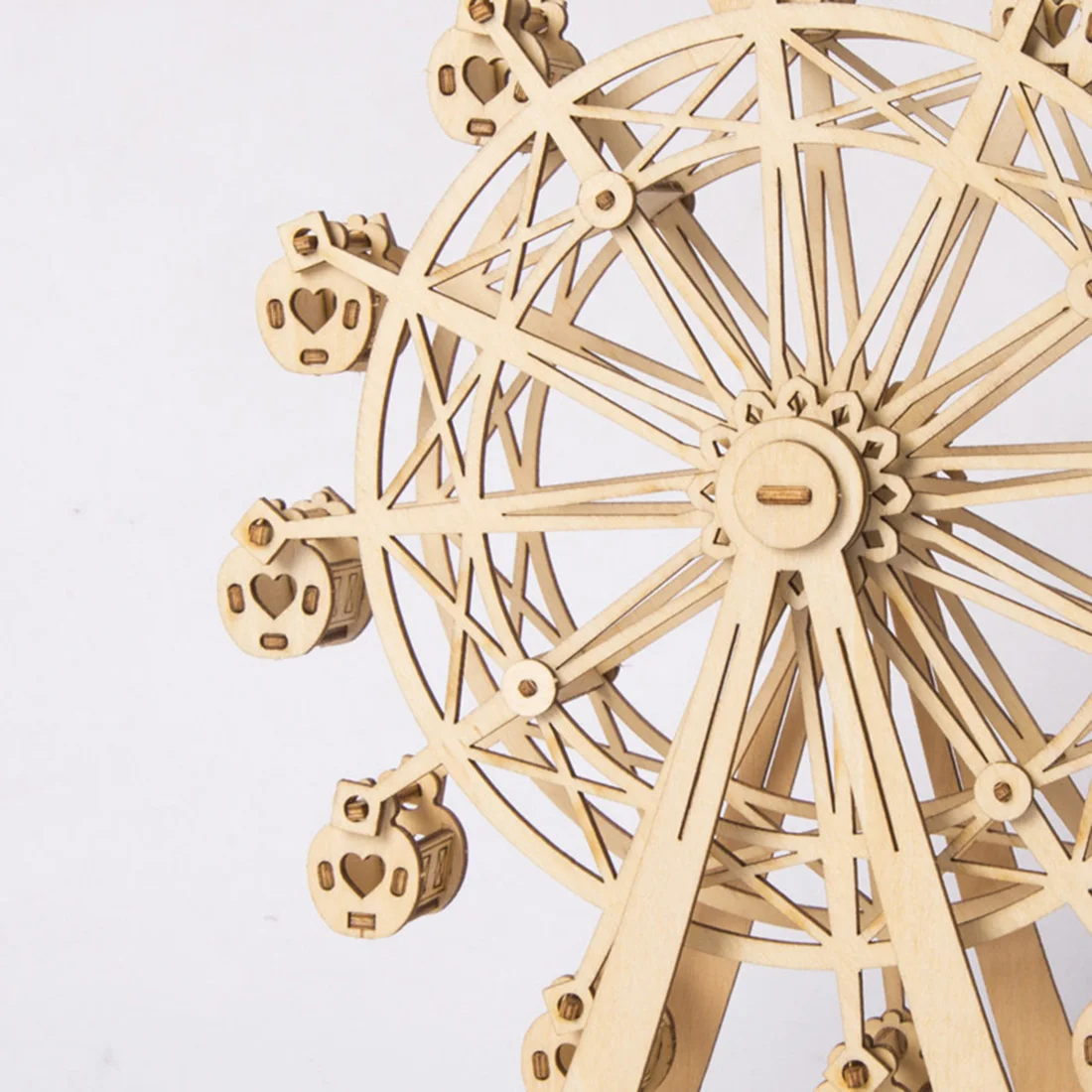 

Toys-ROBOTIME 3D Movement Assembled Wooden Painting Jointed Model Steam Stem Toys - Ferris Wheel